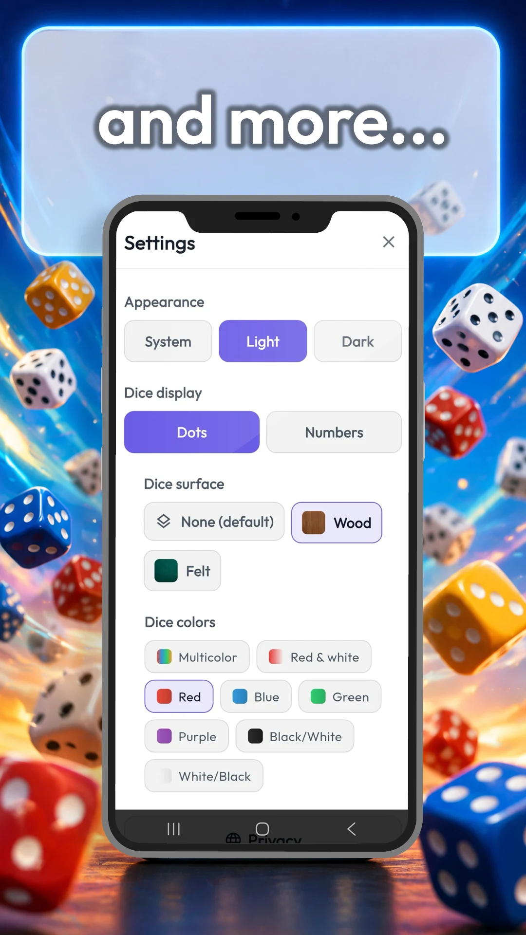 Roll Dice screenshot