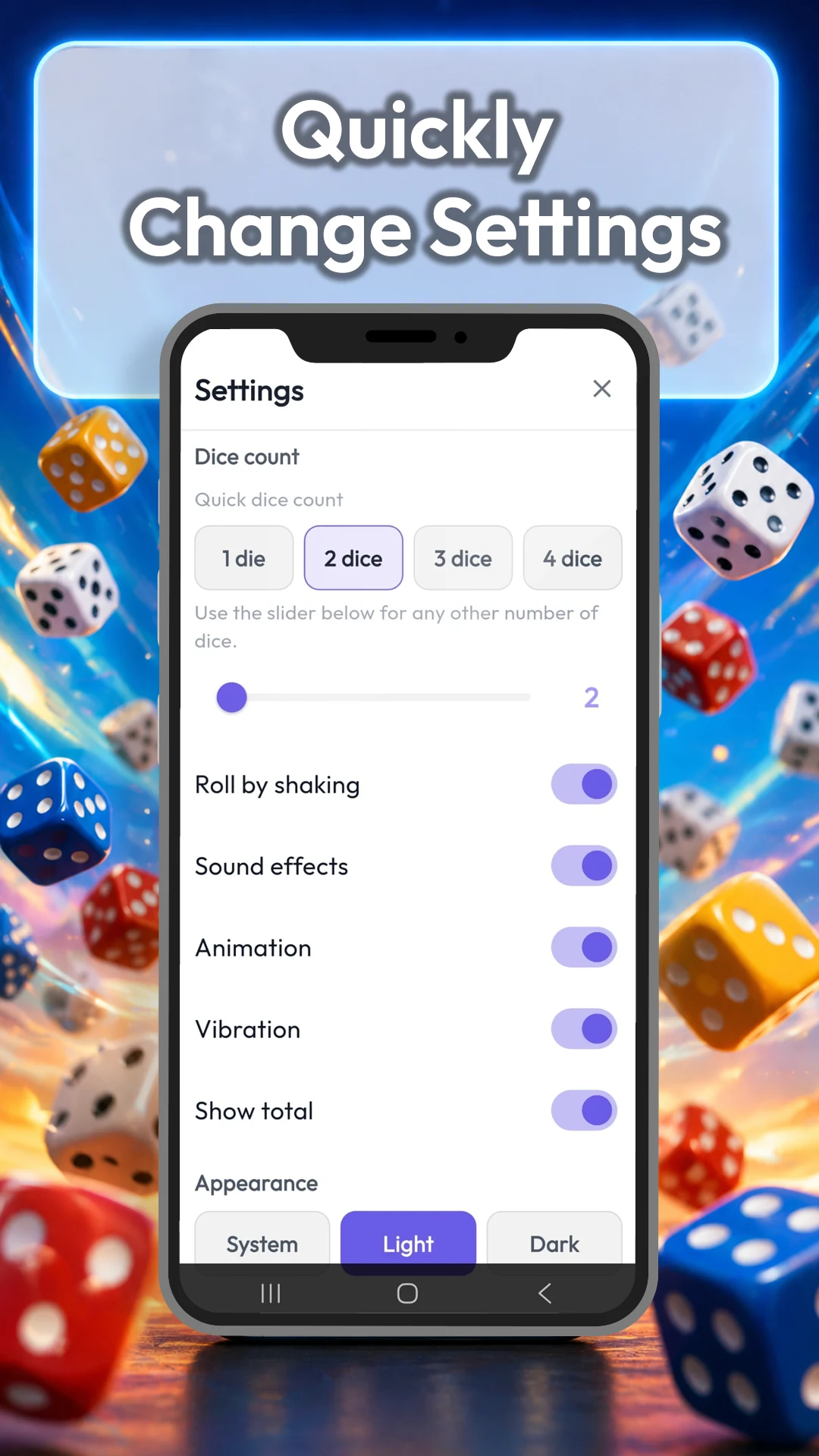 Roll Dice screenshot